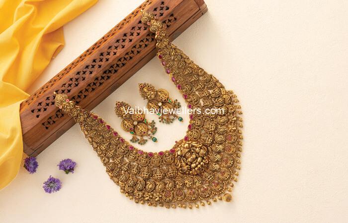 Vaibhav Jewellers 22Kt Antique Bridal Neckwear