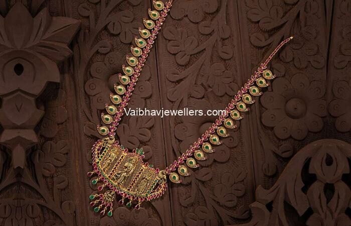 22Kt Gold Precious Ramdarbar Haram