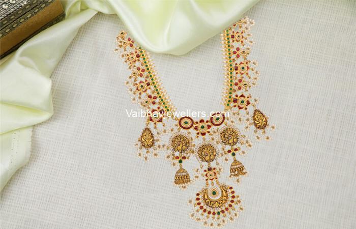 22K Antique Gold Haram