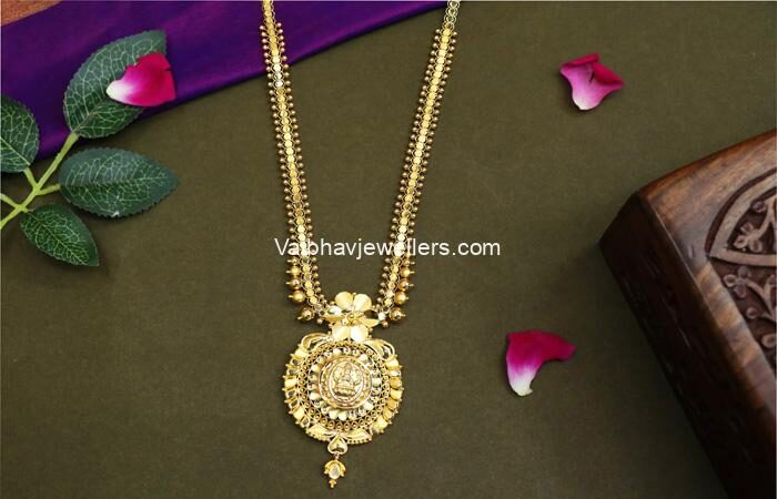 Shop South Indian Gold Long Chains | Authentic Collection