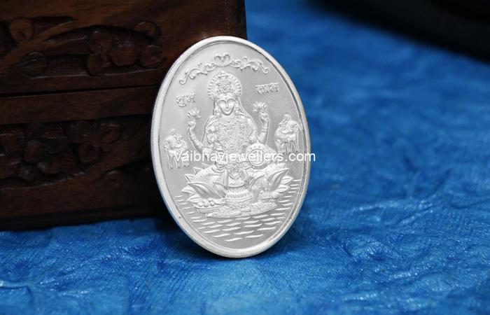 Vaibhav Jewellers 20 Grams Silver Coin