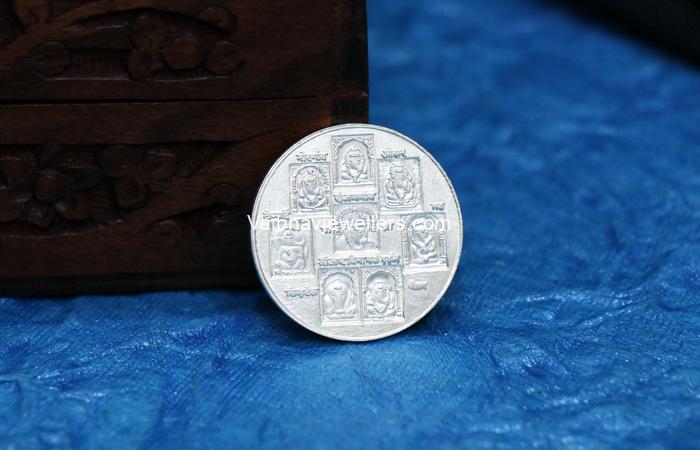 Vaibhav Jewellers 10 Gram Pure Silver Coin