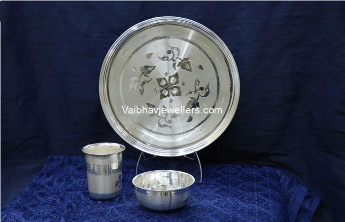 Vaibhav Jewellers Silver Dinner Set-3