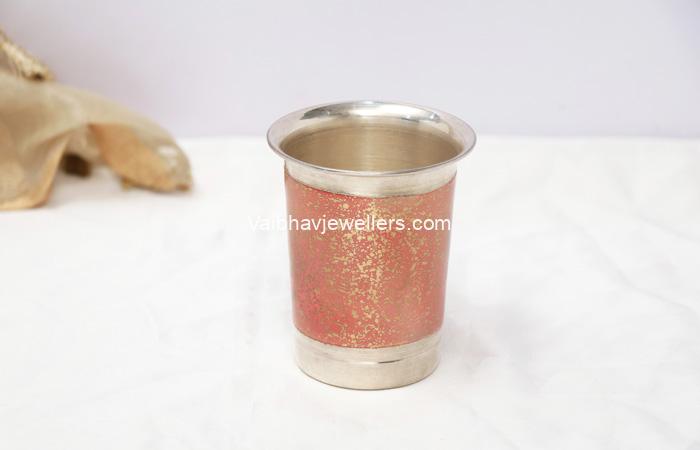 Vaibhav Jewellers Silver Plain Fancy Tumber