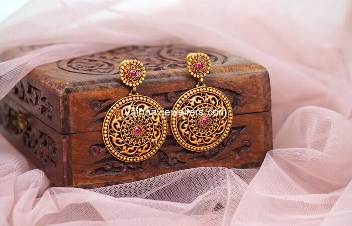 Timeless Antique Gold Earrings