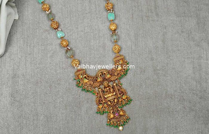 Timeless Appeal Antique Gold Nakshi Haram