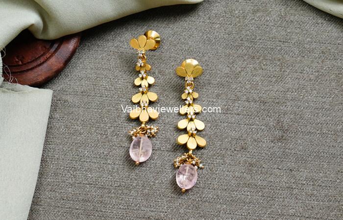 Elegant Eden Gold Drop Earrings
