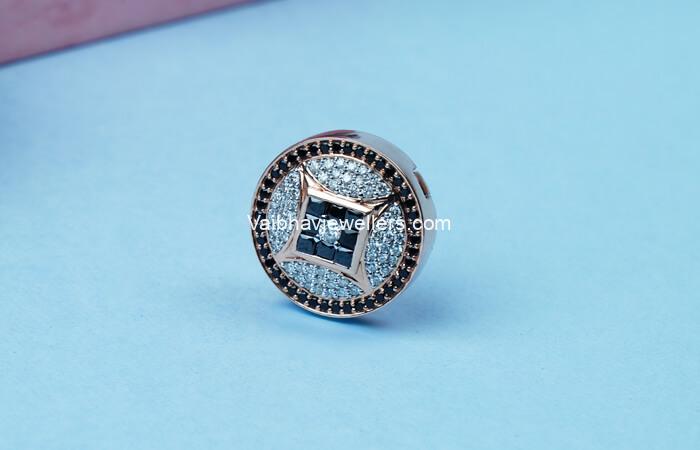 Dapper Diamond Kurta Button For Kids